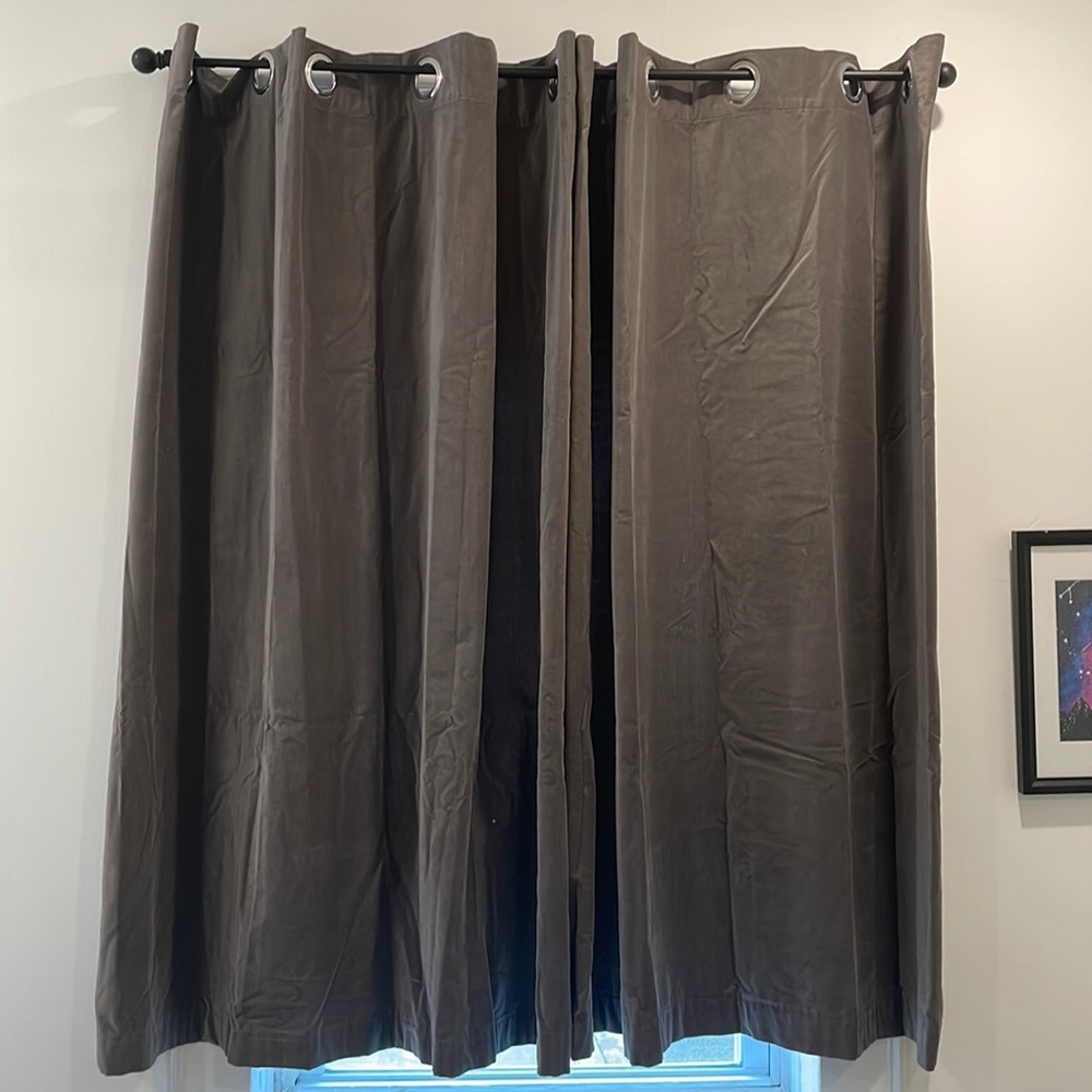 Suede Blackout Curtains